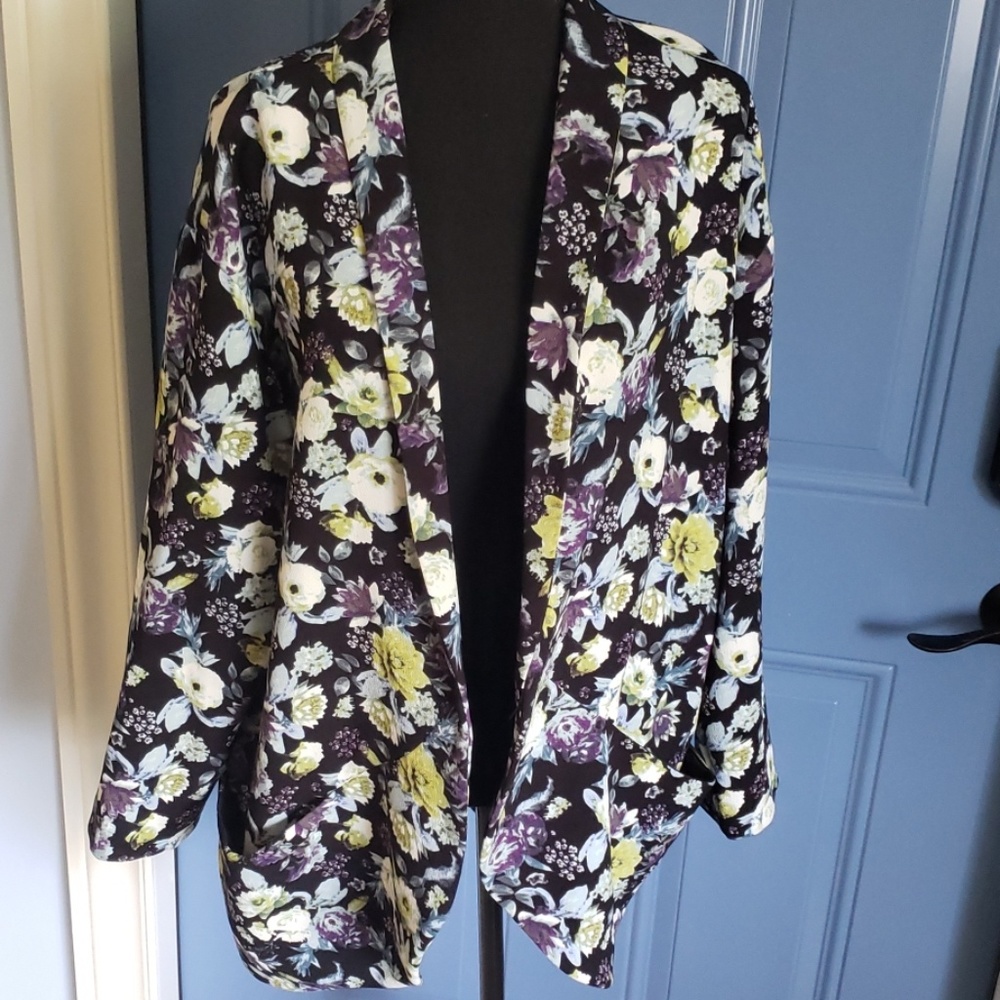 H&M Floral Oversized Blazer - Picture 1 of 5